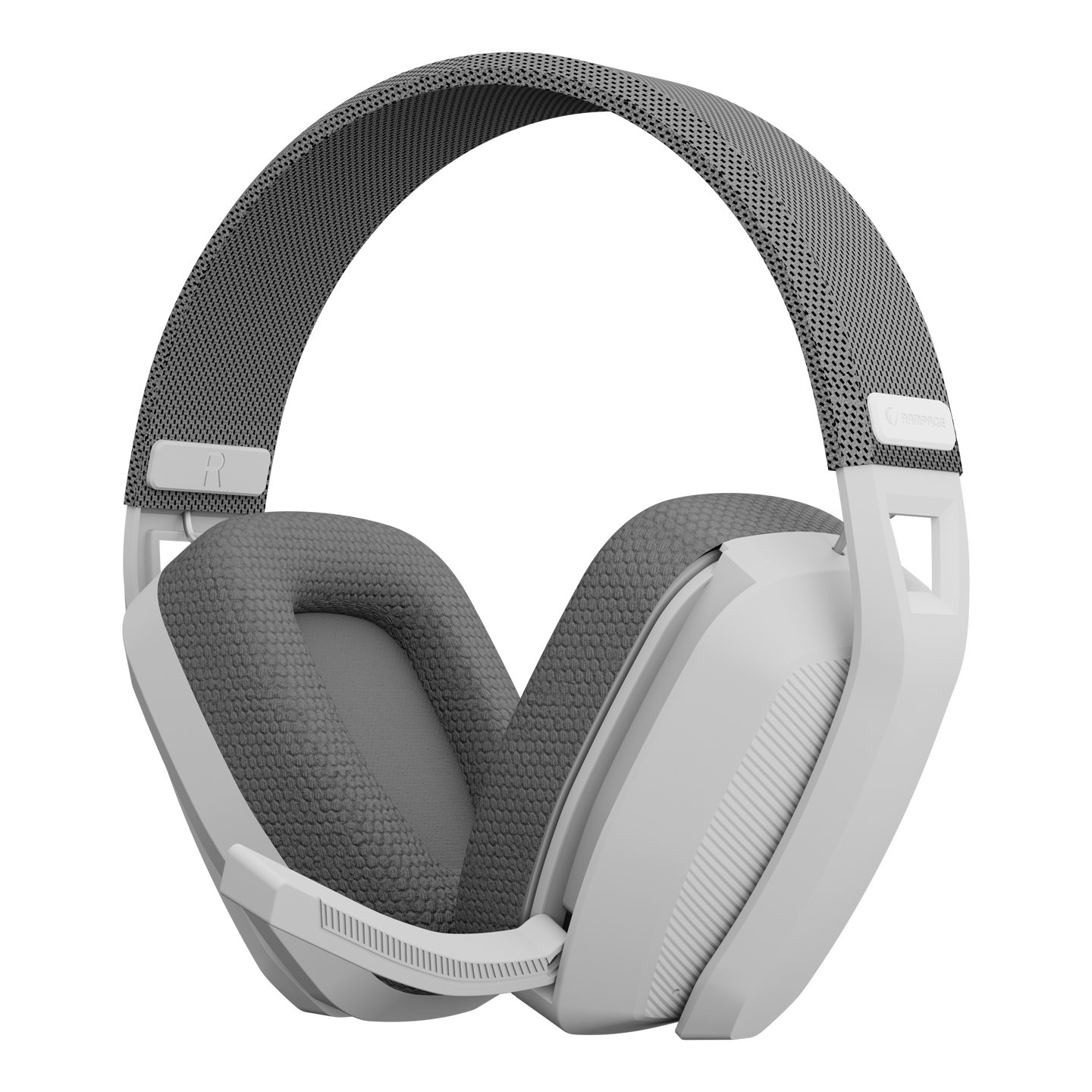 40395_00 Slušalice sa mikrofonom RAMPAGE BLITZ White/Gray Wireless 2.4g Bluetooth Microphone Player headset, 40395 - Image 1