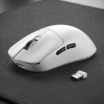 Miš gaming RAMPAGE CLAX 60 GRAM Wireless Ultra Light White Charging 3311 Sensor 24000 DPI, 41041 - Image 7