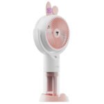 Ventilator ručni sa ovlaživačem Asonic AFN26 White 500mah 2 Stage Moisturizing Spray USB Fan, 41598 - Image 2