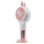 Ventilator ručni sa ovlaživačem Asonic AFN26 White 500mah 2 Stage Moisturizing Spray USB Fan, 41598 - Image 3