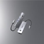 Docking station S-link SW-U707 USB adapter Type-C 7 in 1 2*USB 3.0, 1*Type-C 3.1, 1*PD, 1* HDMI 4K60HZ, SD and TF Type C Hub Adapter, 41651 - Image 4