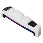 Charging Station gaming RAMPAGE RP-PS5 S RGB Lighted Headphone Stand with PlayStation 5 Slim Compatible Fast Charging Station, 41985 - Image 4