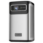 Projektor EVEREST PJ-DLP21 Gray 8000mAh Auto Focus 960*540 4K Supported 5400 Lumens Android 9.0 Touch Pad DLP Projection, 42188