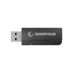 Slušalice sa mikrofonom RAMPAGE RETSU Black/Grey Wireless 2.4G Bluetooth Fabric and Leather Protein Earpad, 42412 - Image 6