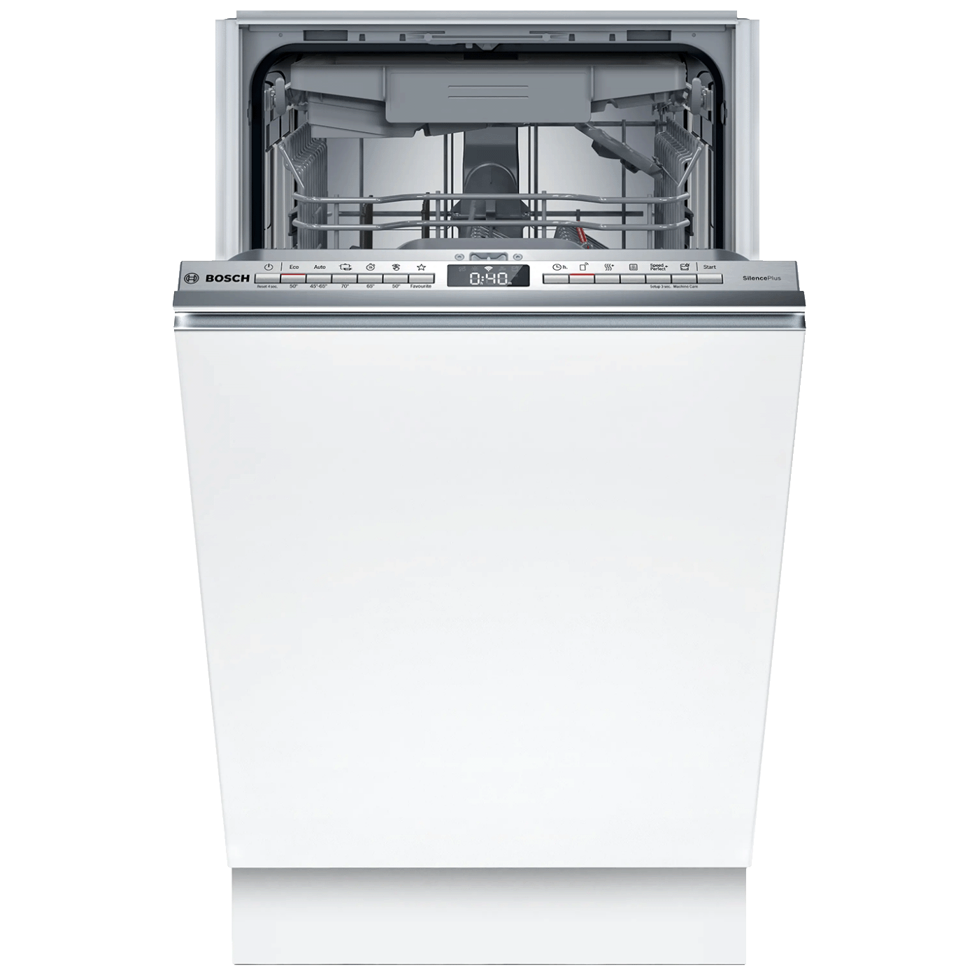 Bosch Ugradbena mašina za suđe, 10 kompleta, 5 programa, 45 cm, E - SPV4HMX49E Bosch Ugradbena mašina za suđe, 10 kompleta, 5 programa, 45 cm, E - SPV4HMX49E - Image 1