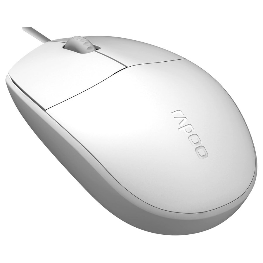 product_65345_900 Miš RAPOO N100.WHITE Wired Mouse, R-18102 - Image 1