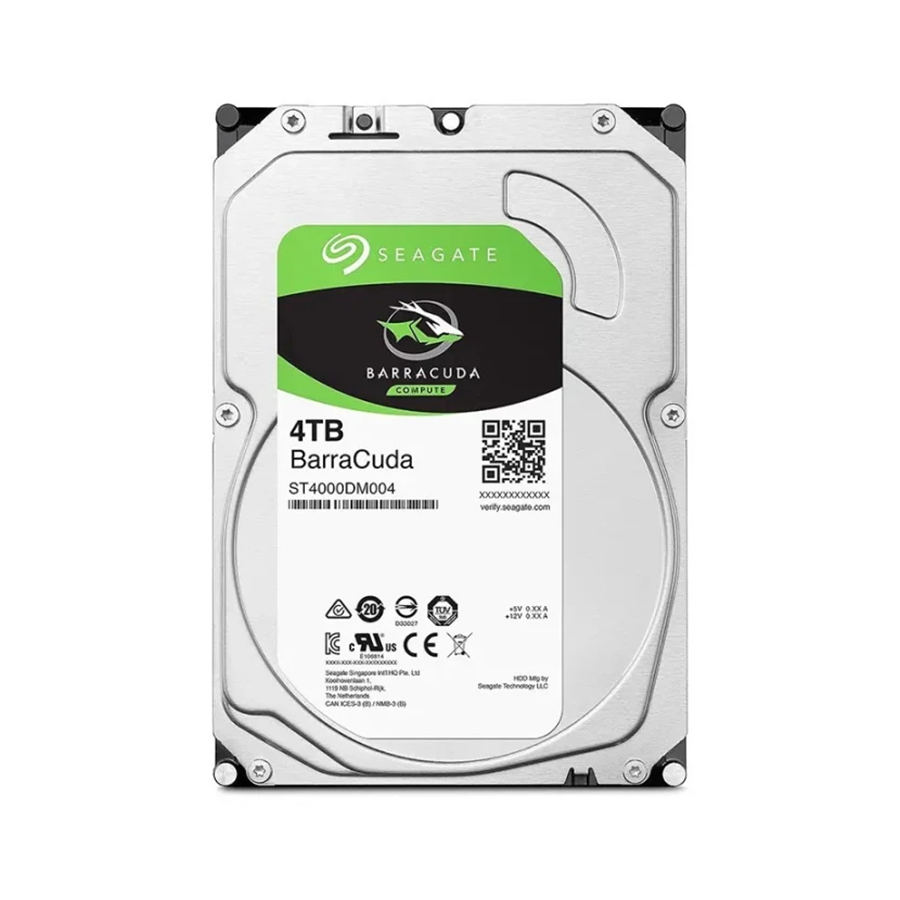 01-13 Seagate HDD 4TB SATA3 256MB 6Gb/s,5400RPM,Barracuda ST4000DM004 - Image 1
