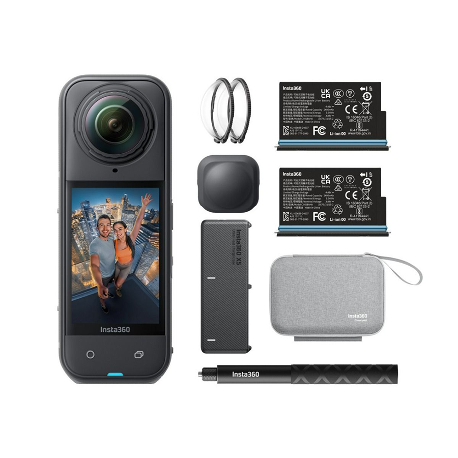 01-54 Insta360 X5 Essential Bundle - Image 1