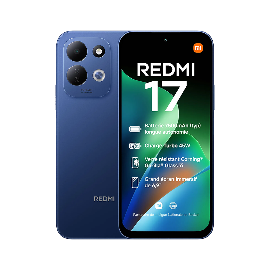 03-22-2 Mobitel XIAOMI Redmi 17 NFC Dual Sim 256GB 4GB, Deep Blue - Image 1
