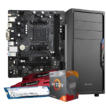GNC PRO OFFICE AMD Ryzen 5 4600GE A520-HDV RAM 16GB DDR4 500GB M.2 SSD