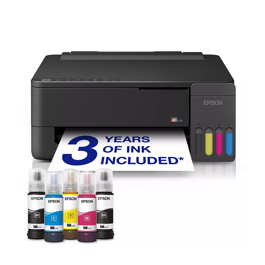 01-38-1 Printer Epson EcoTank L1350 33str/min BW. 15str/min Color, Rezolucija ispisa 5.760 x 1.440 dpi. USB+WiFi. tinte 103 - Image 1