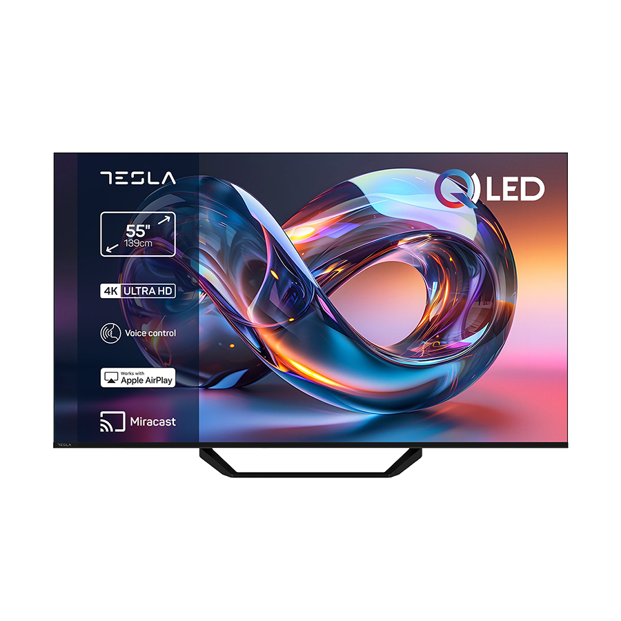 01-52 TESLA TV Q55E665BUV UHD SMART + TESLA Pegla 2600w IR301BL - Image 1