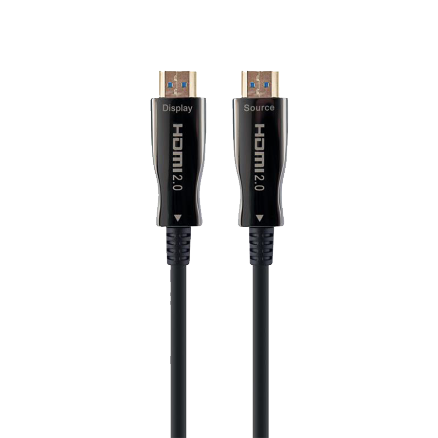 01-63 HDMI kabl GEMBIRD, 50m, Active Optical (AOC) High speed HDMI cable with Ethernet "AOC Premium Series", CCBP-HDMI-AOC-50M-02 - Image 1