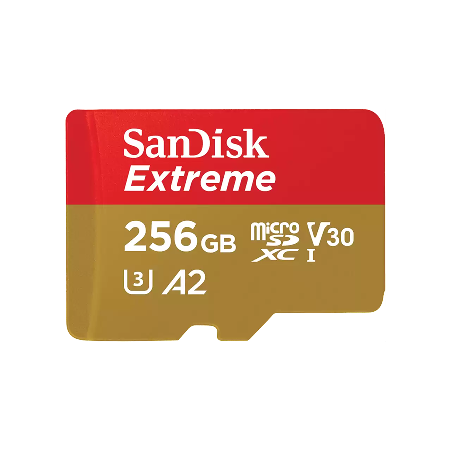 01-64 Micro SD SanDisk Extreme 256GB 190MB/s - SDSQXAV-256G-GN6MN - Image 1