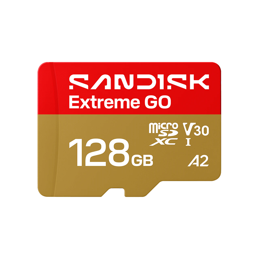 01-65 Micro SD SanDisk Extreme GO 128GB 240MB/s - SDSQXGN-128G-GN6MN - Image 1