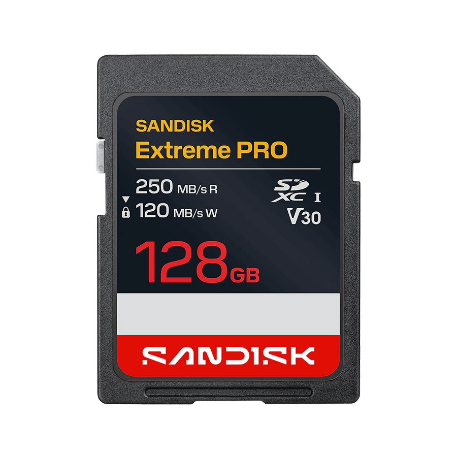 01-68 SanDisk SD 128GB Extreme Pro 250MB/s SDSDXXJ-128G-GSCIN - Image 1