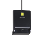 USB smart card reader, black GEMBIRD, FD2-SCR