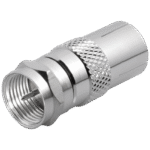 Transmedia Adapter F-plug - IEC-jack 9,5 mm - FF 17