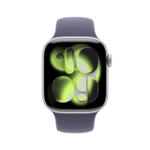 Apple Watch Series 11 GPS 42mm Silver Aluminium Case With Purple Fog SB MEU64 S/M - Image 2