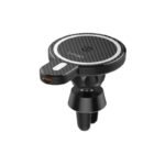 Auto drzac LDNIO MA20 metal ring i Wireless charger 15W - Image 3