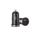Auto punjac XO CC56 30W USB+Type C + kabal type-C Crni - Image 4