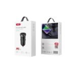 Auto punjac XO CC56 30W USB+Type C + kabal type-C Crni - Image 5