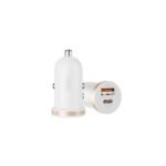 Auto punjac XO CC56 30W USB+Type C+kabal type-C Bijeli - Image 4