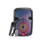 Bluetooth Karaoke zvucnik XO F51 RGB Black - Image 3