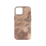 Glitter MiuMiu iPhone 16 Roza