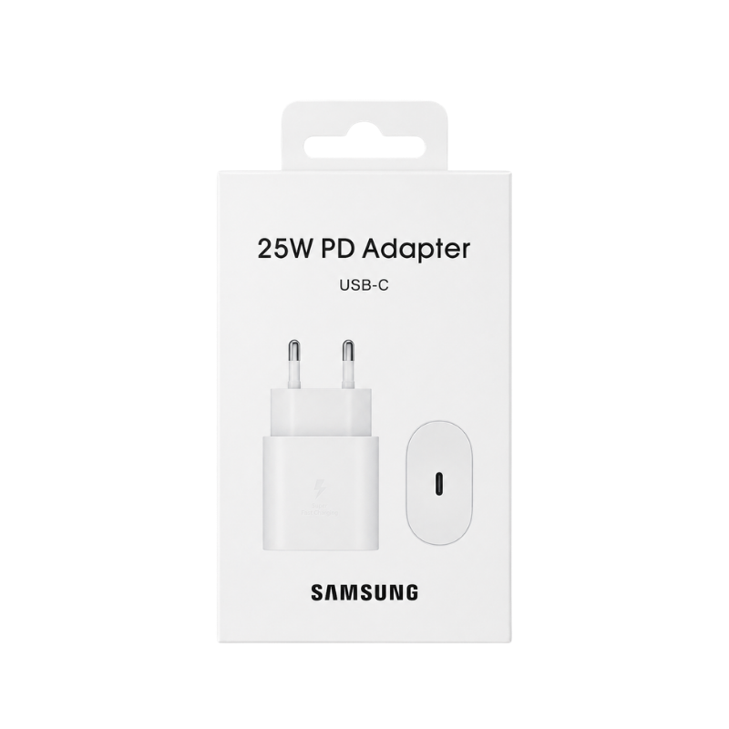 Kucni punjac Samsung Original 25W Super Fast USB-C White T2510 Kucni punjac Samsung Original 25W Super Fast USB-C White T2510 - Image 1