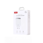 Kucni punjac XO CE22 2USB-C+ 2USB-A 45W White - glava