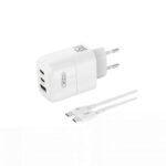 Kucni punjac XO L139 USB-A+ USB-C 65W fast + kabal Type-C - Image 3