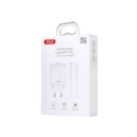 Kucni punjac XO L141 ulaz C 20W white + type-C cable