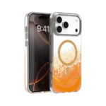 Magsafe Epoxy maskica iPhone 17 Orange