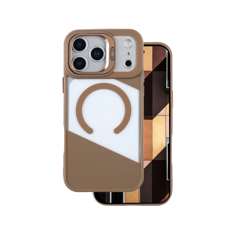 Magsafe Fusion maskica iPhone 17 Pro Brown Magsafe Fusion maskica iPhone 17 Pro Brown - Image 1