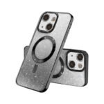MagSafe glitter maskica iPhone 16 Plus Black