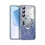 MagSafe glitter maskica Samsung S25 Edge Blue
