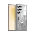 MagSafe glitter maskica Samsung S25 ULTRA Silver