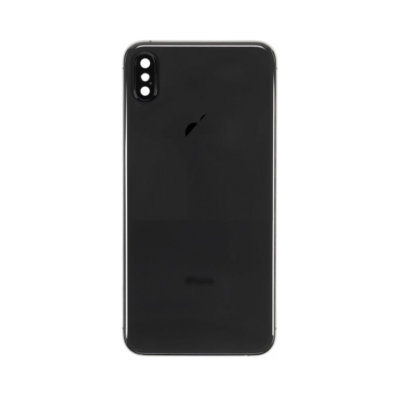 Poklopac sa staklom kamere iPhone XS Max Crni Poklopac sa staklom kamere iPhone XS Max Crni - Image 1