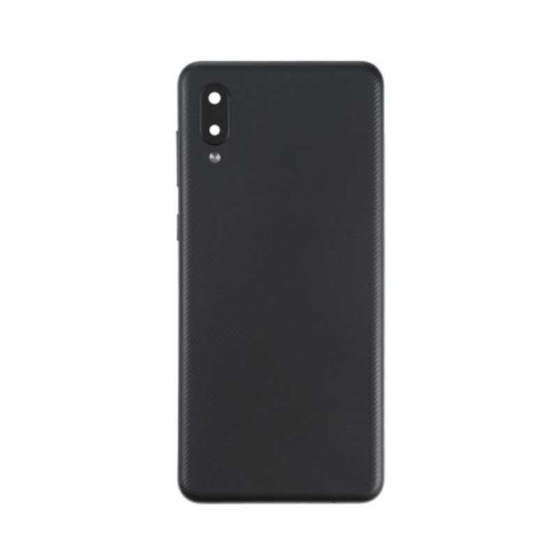 Poklopac sa staklom kamere SAMSUNG A02 Crni Poklopac sa staklom kamere SAMSUNG A02 Crni - Image 1