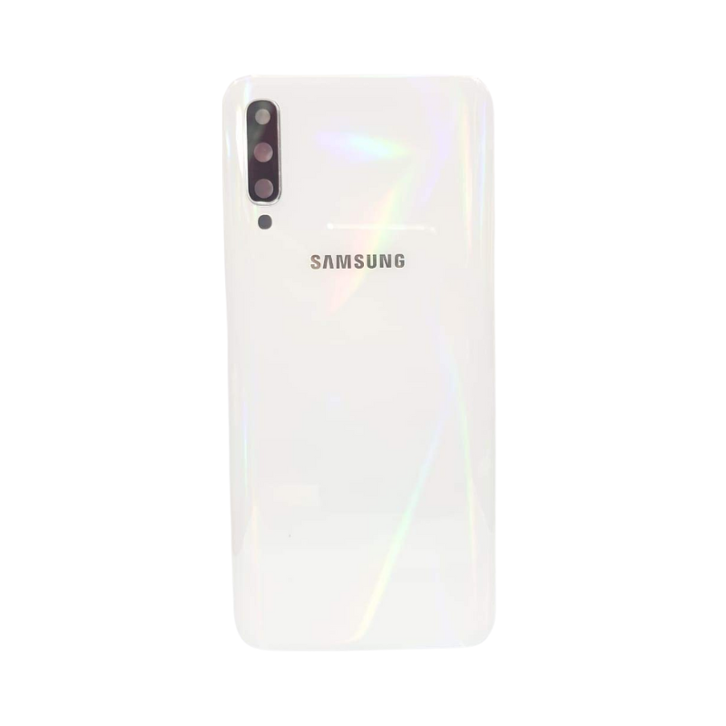Poklopac sa staklom kamere SAMSUNG A50 Bijeli Poklopac sa staklom kamere SAMSUNG A50 Bijeli - Image 1