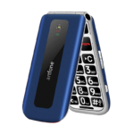 Telefon na tipke Artfone F20 preklop Blue