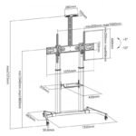 SBOX STALAK Podni FS-3610 (60-100"/100kg/1000x600) - Image 3