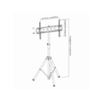 SBOX stalak Podni FST-846 - Tripod (37-70"/35kg/600x400) - Image 6