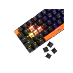 Baracuda TASTATURA BGK-03111 DOLPHIN Crna - Mehanicka US-RED SW. - Image 4