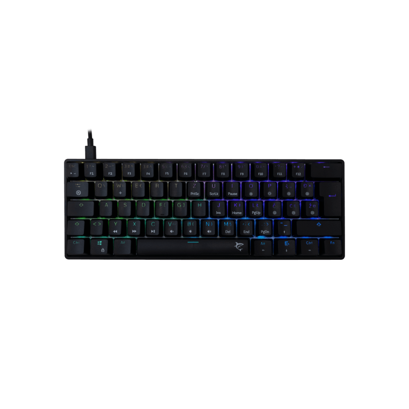 White Shark TASTATURA GK-004132 SHINOBI-2 Crna/HR-BROWN SW. White Shark TASTATURA GK-004132 SHINOBI-2 Crna/HR-BROWN SW. - Image 1