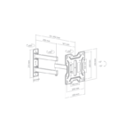 SBOX STALAK LCD-423 (23-43"/30kg/200x200) - Image 3