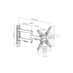SBOX STALAK LCD-223-2 (13-43''/20kg/200x200) - Image 4