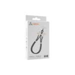 SBOX kabal Type-C-Type-C Lanyard 1.5M - Crni