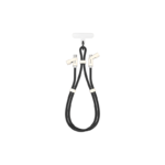 SBOX kabal Type-C-Type-C Lanyard 1.5M - Crni - Image 3